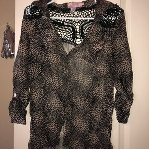 long sleeve button down